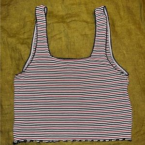 Brand: American eagle Color: red, white & blue Size: medium